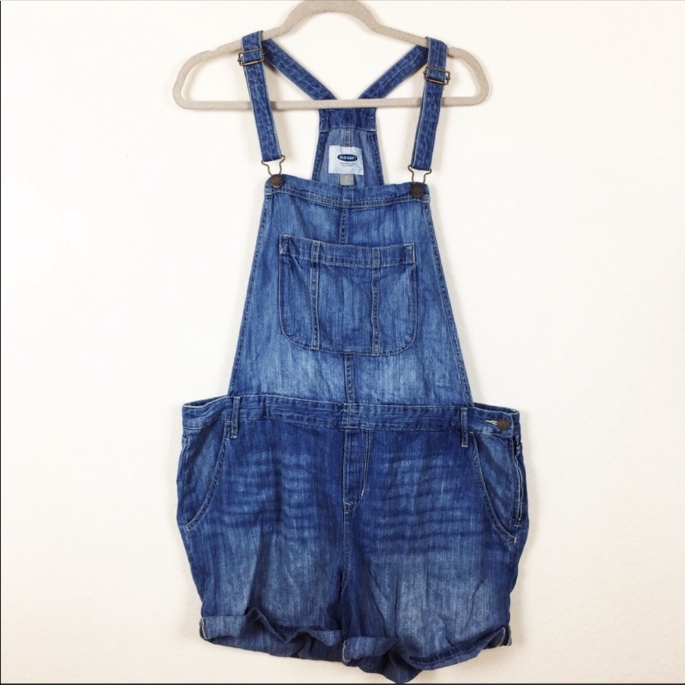 Old navy size XL short overalls